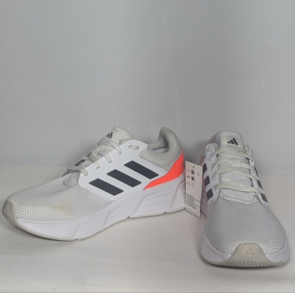NEW adidas Mens Galaxy 6 running shoe Sz 12 white - Picture 2 of 4